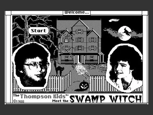 PLAY THIS GAME: The Swamp Witch - the 1988 Adventure Horror Game for Classic Macintosh 1 The Swamp Witch