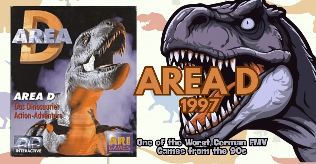 Area D Video Game: One of the Worst German FMV Games from the 90s 1 area d worst German fmv game of the 90s